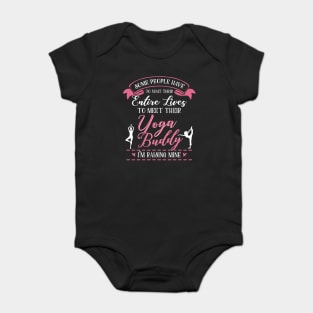 Yoga Mom Daughter Matching Gifts Baby Bodysuit